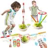 3 in 1 Giochi Da Giardino per Bambini, Razzo Spaziale Giocattolo, Gioco Lancio A