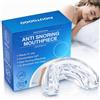 AIOUTGOGO Bite Antirussamento, Dispositivo Anti Russamento Notturno, Pronto all'Uso - Bite Antirussamento, Bite Riutilizzabile, Riduci efficacemente il russare, Morbido e Confortevole - Unisex