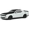 SOLIDO - 1:43 Dodge Challenger Demon White 2018 Auto Miniatura da Collezione, 4310303, Small