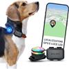 PAJ GPS Tracker 4G Mini per Cani - 3 Mesi Accesso Premium Inclusi + MINI Luce Led, Notifiche Fuga, GPS Tempo Reale, 100% Impermeabile, Compatibile con tutti i Collari/Pettorine, Allarmi in App, Nero