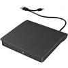 Generic Unità Blu-ray esterna, USB 3.0 Tipo C, lettore ottico portatile, masterizzatore/lettore CD DVD, lettore Blu-ray 3D, Plug and Play, design sottile, per laptop, desktop, PC, Mac, Windows, Linux