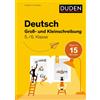 Friederike Abla Deutsch in 15 Min - Groß- und Kleinschreibung 5./6. (Tascabile)