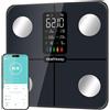 Healthkeep Bilancia pesapersone digitale con misurazione del grasso corporeo