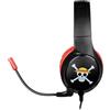Konix 82521120990, Cavo, 20 - 20000 Hz, Gioco, Cuffia con microfono, Nero, Rosso