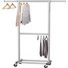 Simple Houseware Appendiabiti a Doppia Asta, Grigio