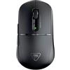 Turtle Beach Burst II Air - Mouse da gioco wireless da 2,4 GHz, ultraleggero da 47 g, sensore ottico a 26.000 DPI, batteria da 120 ore - Nero