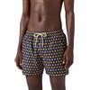 MC2 SAINT BARTH COSTUME MARE LIGHTING MICRO CON STAMPA PAPERELLE ALL-OVER - LIG0003-03152L - blu