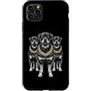 Cool 3 Hip Hop Trio Street Gold Chain Fu Custodia per iPhone 11 Pro Max Rottweiler Rottie Rap Old School Retro Streetwear anni '80 '90