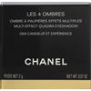Chanel Les 4 Ombres Multi Effect Quadra Eyeshadow - Prepara le palpebre con un primer per ombretto o uno strato sottile di correttore e fissalo con cipria traslucida. - Usa un pennello pulito o la punta delle dita per prelevare una piccola quantità di …