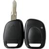 Maoggha GUSCIO CHIAVE 1 TASTO COMPATIBILE PER CLIO Kangoo Twingo Master Espace Laguna Megane (con lama), GUSCIO CHIAVE PER CHIAVE AUTO CUSTODIA COVER CASE COVER CHIAVE COVER CASE COVER COVER