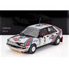 KYOSHO 1/18 LANCIA DELTA HF MARTINI RALLY MONTECARLO 1988 SABY MODELLINO STATICO