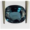 Blu Indicolite Tormalina 4.70 KT / 9 MM Cuscino Naturale Gemma Certificato C5570