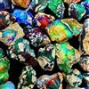 Opal Empire Ethiopian Black Fire Opal Naturale In Pietra Grezza 20 Carati AAA