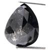 Surat*Diamond*City 11,5MM Forma A Pera Colore Nero 7,50 CT Diamante Taglio Rosa Diamante Naturale