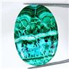Handmade 60,00 Cts Pietra Preziosa Cabochon Ovale Di Malachite E Crisocolla