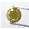 Sparkling Fancy Diamonds 0,49 CT DIAMANTE GIALLO NATURALE TAGLIO BRILLANTE FORMA ROTONDA DIAMANTE 4,8 MM