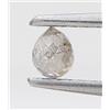 Sparkling Fancy Diamonds 0,24TCW Diamante Naturale Sciolto Forma Briolette Colore Grigio Argento Diamante