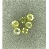 Sparkling Fancy Diamonds Diamante Naturale Lotto 0.46Ct 2.5MM Verde Giallo Mix Luccicante Rotondo