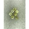 Surat*Diamond*City Rotondo Diamante Naturale Lotto 7 Pezzi 0.64tcw Verde Giallo Luccicante Tambuli