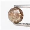 Sparkling Fancy Diamonds Diamante Naturale Rotondo 0.46tcw Grigiastro Rosso Colore Taglio Portoghese