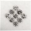 Sparkling Fancy Diamonds Sale Pepe Diamante Naturale 10 PC 1 MM Piccoli Rotondo Brilliantcut Diamante