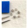 Sparkling Fancy Diamonds Naturale Estratto Dalla Terra Uncut Diamante Lotto 6 Pezzi / 1.72 TCW - Come