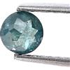 NATURAL ROSE CUT DIAMONDS Diamante Naturale Fancy Blue Taglio Rotondo 0.23 Carat Regalo