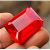 80 + CT Naturale Maxican Arancione Fuoco Opale Certificato Loose Smeraldo Taglio