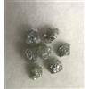 Surat*Diamond*City Uncut Diamante Naturale Lotto 7 Pezzi 1.81tcw Argento Gray Luccicante Polyhedron