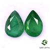 SBI Gems Smeraldo Naturale Taglio a Pera Paio 7x5 MM 1.00 Cts Non Trattato Loose