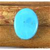 20.55 Carato Naturale Arizona Blu Turchese Ovale Loose Gemma Certificato E5014