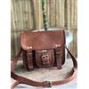 Fatto a mano Messenger Piccolo Borsa A Tracolla In Pelle Vintage Per Laptop 7"X9"