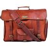 Fatto a mano Uomo Vintage Migliore Qualità Cuoio Pelle Tracolla Valigetta Portatile Borsa