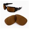 newpolar lenti di ricambio polarizzate newpolar per oakley oil drum colore marrone