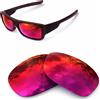 newpolar lenti di ricambio polarizzate newpolar per oakley montefrio rosso rubino