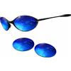 newpolar lenti polarizzate di ricambio newpolar per specchio blu oakley e wire 2.0
