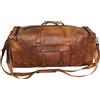Fatto a mano Borsa Da Viaggio Weekend Per Uomo In Vera Pelle Grande Da 32"