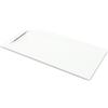 BAGNOEXPERT Piatto Doccia 80x160 Marmo Resina Slim H3 Rubino Vertical Bianco Opaco - Cod. Articolo: BPMARORUNV8016