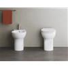 CERAMICA AZZURRA Sanitari Click filomuro cm. 52x35 con sedile softclose di Ceramica Azzurra - Cod. Articolo: CKCVTPE00000BI+CKBIT000000MBI+CLK1800/F