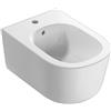 CERAMICA GLOBO Bidet Lalita Sospeso 54x36 cm Bianco Lucido Monoforo - Cod. Articolo: LTS09BI