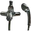 BAGNOEXPERT Miscelatore vasca/doccia Prestige in ottone cromo con doccetta e flessibile - Cod. Articolo: ESPRVACR