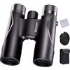K&F CONCEPT Binocolo 12 x 32 HD, mini telescopio binoculare con prisma BAK4, multi-rivestimento, per bambini e adulti, per uccelli, concerti, escursionismo, sport, campeggio