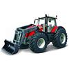 Burago BBURAGO - Collezione fattoria - Trattore con pala Massey Fergusson - Attrito - Veicolo in miniatura su scala 1:43 - Giocattolo per bambini - da collezionare a partire da 3 anni - B18-31633
