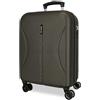 ROLL ROAD Joumma Roll Road Formentera Valigia da Cabina Antracite 38x55x20 cm Rigido ABS Lucchetto a Combinazione Integrato 35L 2.6kg 4 Doppie Ruote Bagaglio a Mano