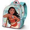 Disney Oceania Pretty-Zainetto 3D Elite, Turchese, 25 x 30 cm, Capacità 7 L
