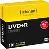 Intenso 4111652 Dvd+R da 4.7 GB, Argento (DVD)