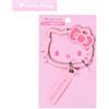 Sanrio Hello Kitty Portachiavi Carabiner A Forma Di Viso Rosa Giappone Ufficiale