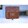 handmade Borsa Laterale Marrone 1 In Pelle Per Moto Borse Laterali