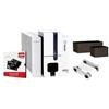 Evolis plastic cards, black, long, 500 pcs.