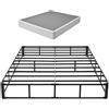 VEVOR Rete a Doghe in Acciaio Portata Max 1587 kg, Telaio per Letto Matrimoniale con Rivestimento in Tessuto Lavabile, Misure 2010 x 1515 x 230 mm, Base Materasso da 230 mm, per Letto Matrimoniale